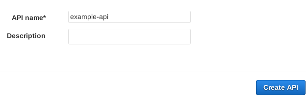 API name