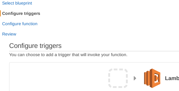 Set triggers